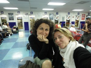 On a du mal à se dire en voyant cette photo que nous n'avons pas dormi depuis presque 24h...